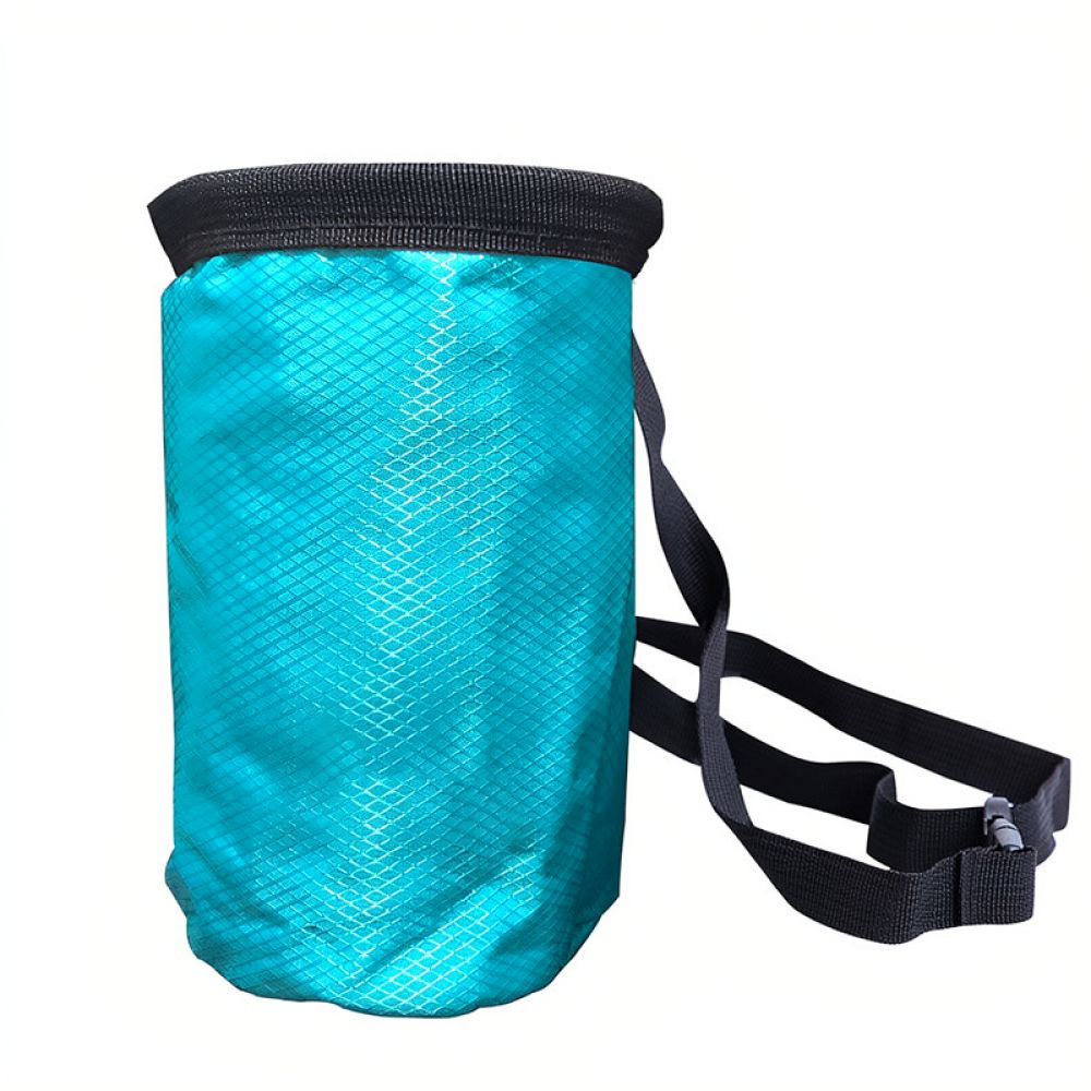 Outdoor Sport Climbing Gear - 耐久性に優れたナイロン製クライミングチョークバッグ。屋外ボルダリングやジムでのトレーニングに最適な、腰に装着できるユーティリティポーチ。